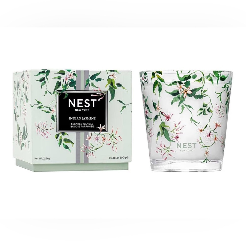 NEST Indian Jasmine Scented Candle - 3 wick candle - 21.2 Oz